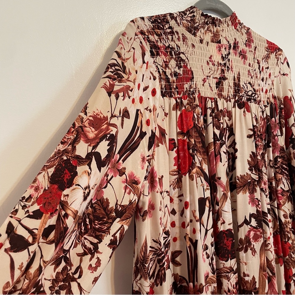 H&M Maxi Ruffle Dress Size 2 - Picture 9 of 11